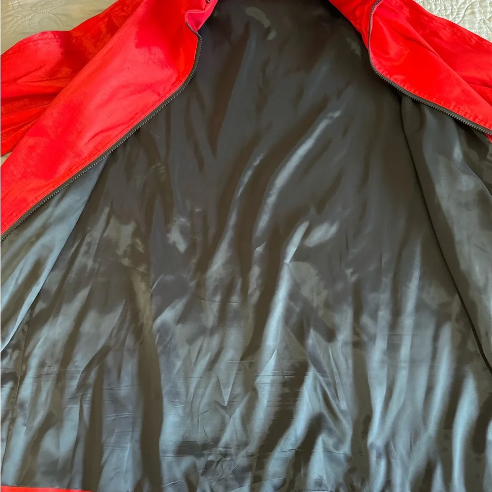 Mycra Pac Vibrant Red Raincoat with Hood size Large - Picture 9 of 15